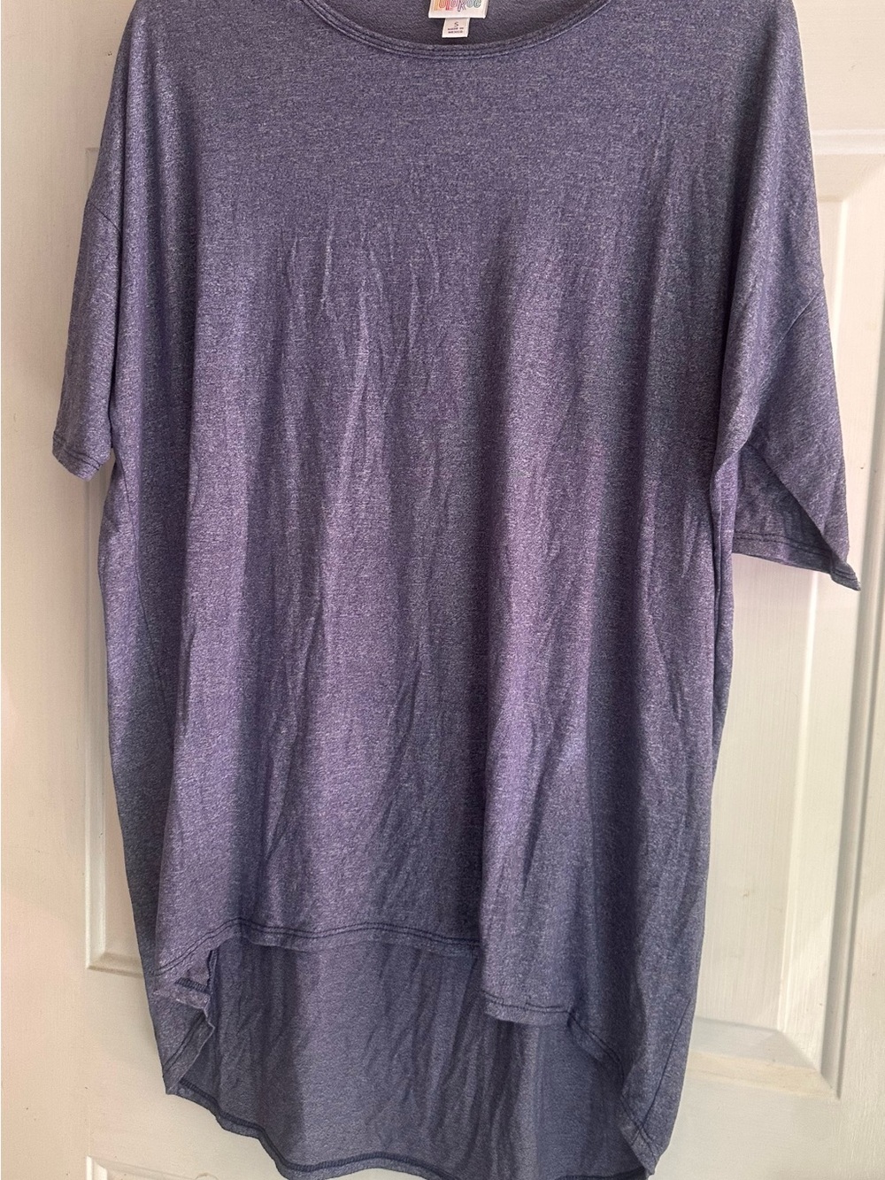 LuLaRoe Blue Short Sleeve Tee